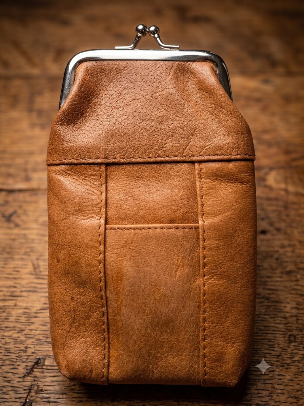 Genuine Leather Clutch Coin Purse for Women